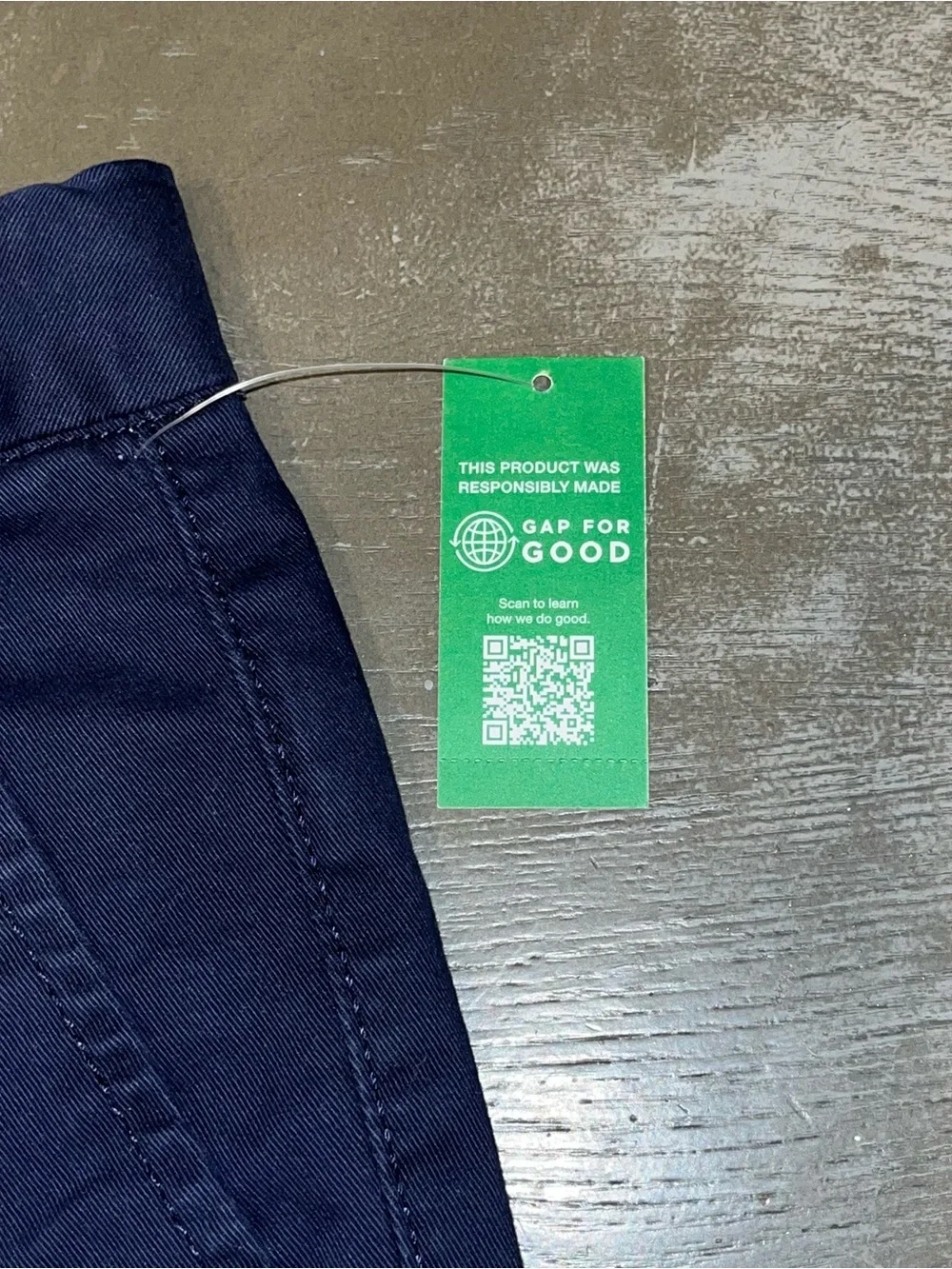 Gap Kids NavyBlue Shorts Casual Flat Front NWT 18 Slim Boys